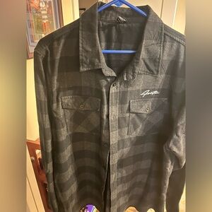 Black Plaid Men's Jacket Ambition brand